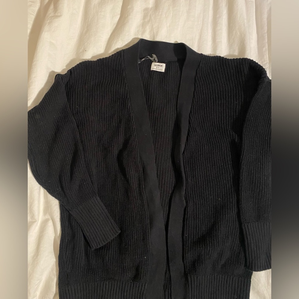 COTTON ON BLACK CARDIGAN
